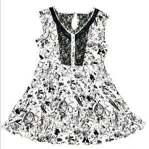 Nightmare before Christmas Skater dress Torrid size 1